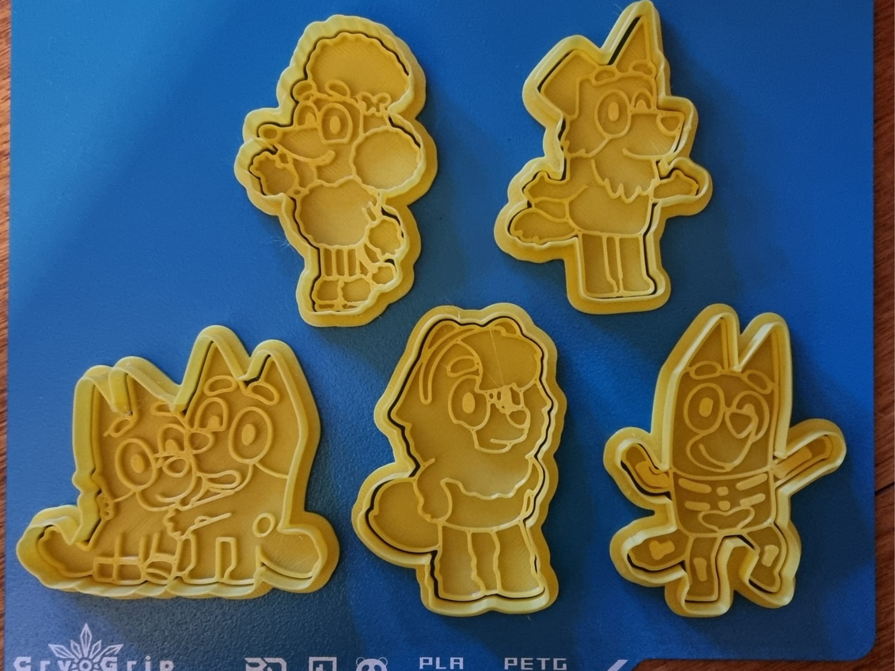 Bluey Cookie Cutter Set - Set of 5 (Set 3)
