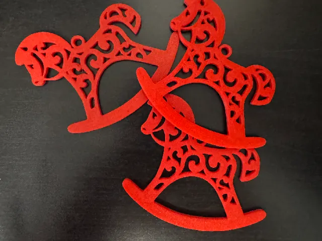 Rocking horse ornament