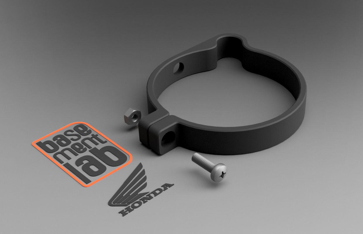 Speedometer cable clamp for Honda  Transalp - Africa Twin  / Morsetto Cavo contachilometri Applies to/Adatto per Honda Transalp XL600V and XL650V - Africa Twin 650 - 750