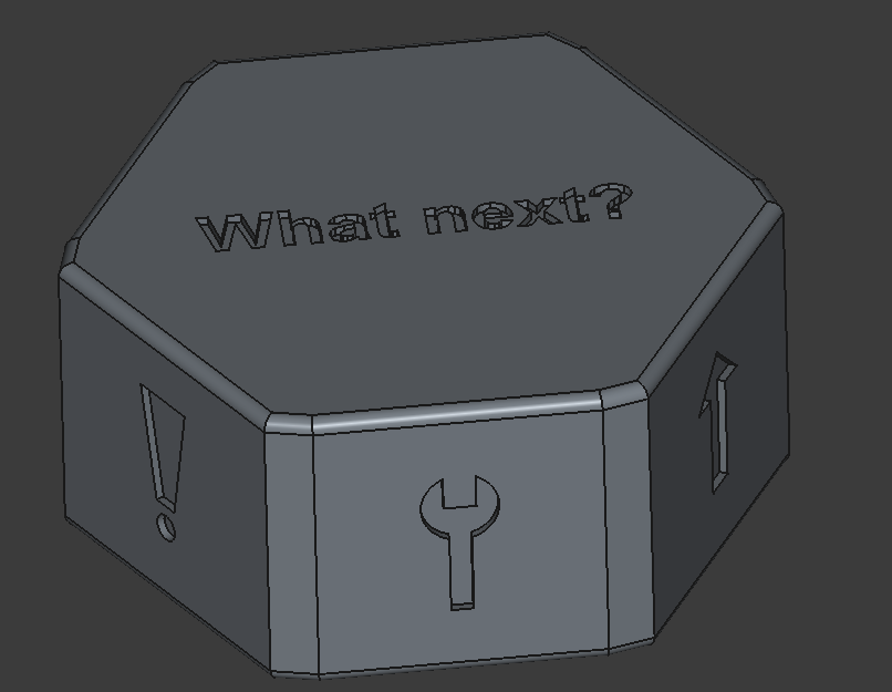 Dé_6_ion - le destin est dans vos mains 3D model