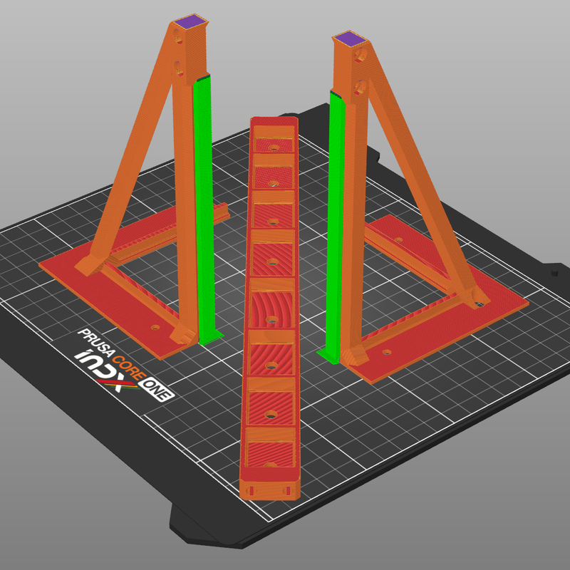 Precision Gantry Traverse Core One+ INDX printable by joakim_t ...