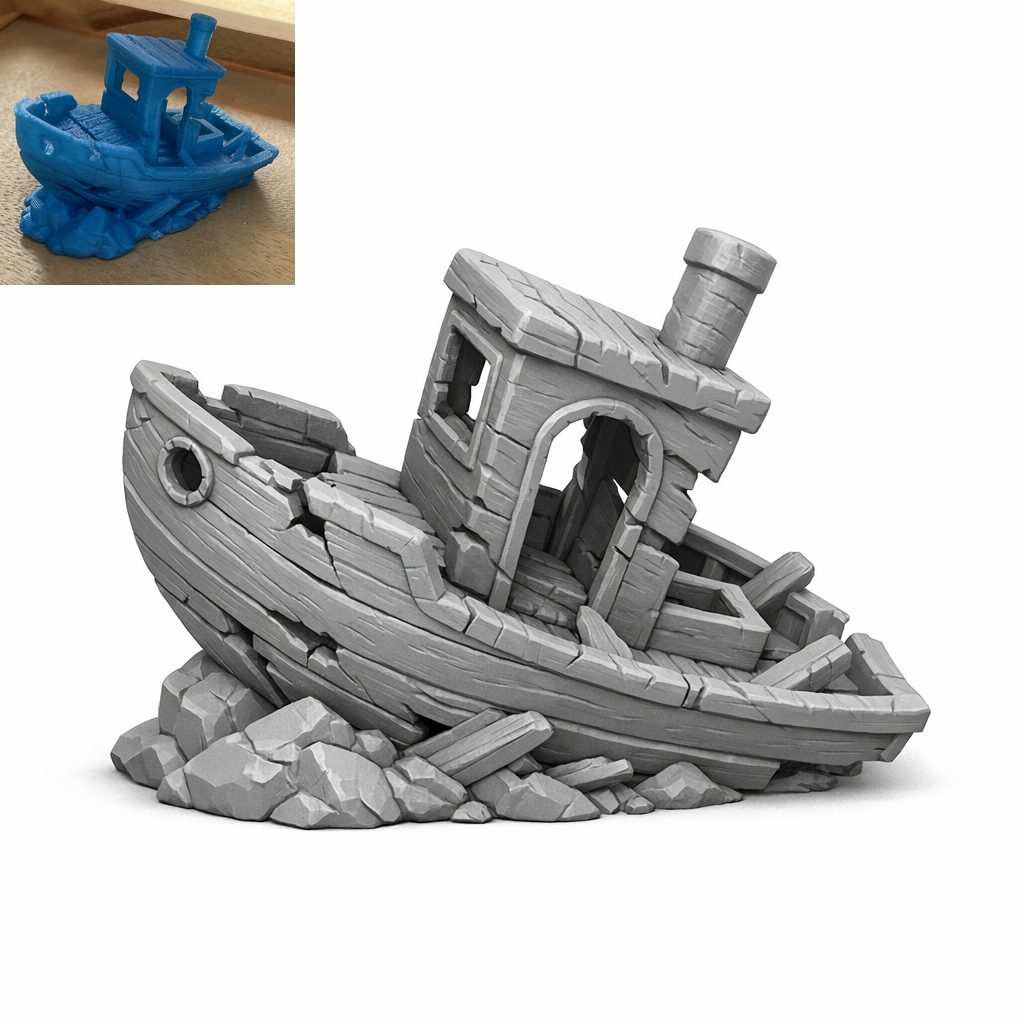 Stranded Benchy
