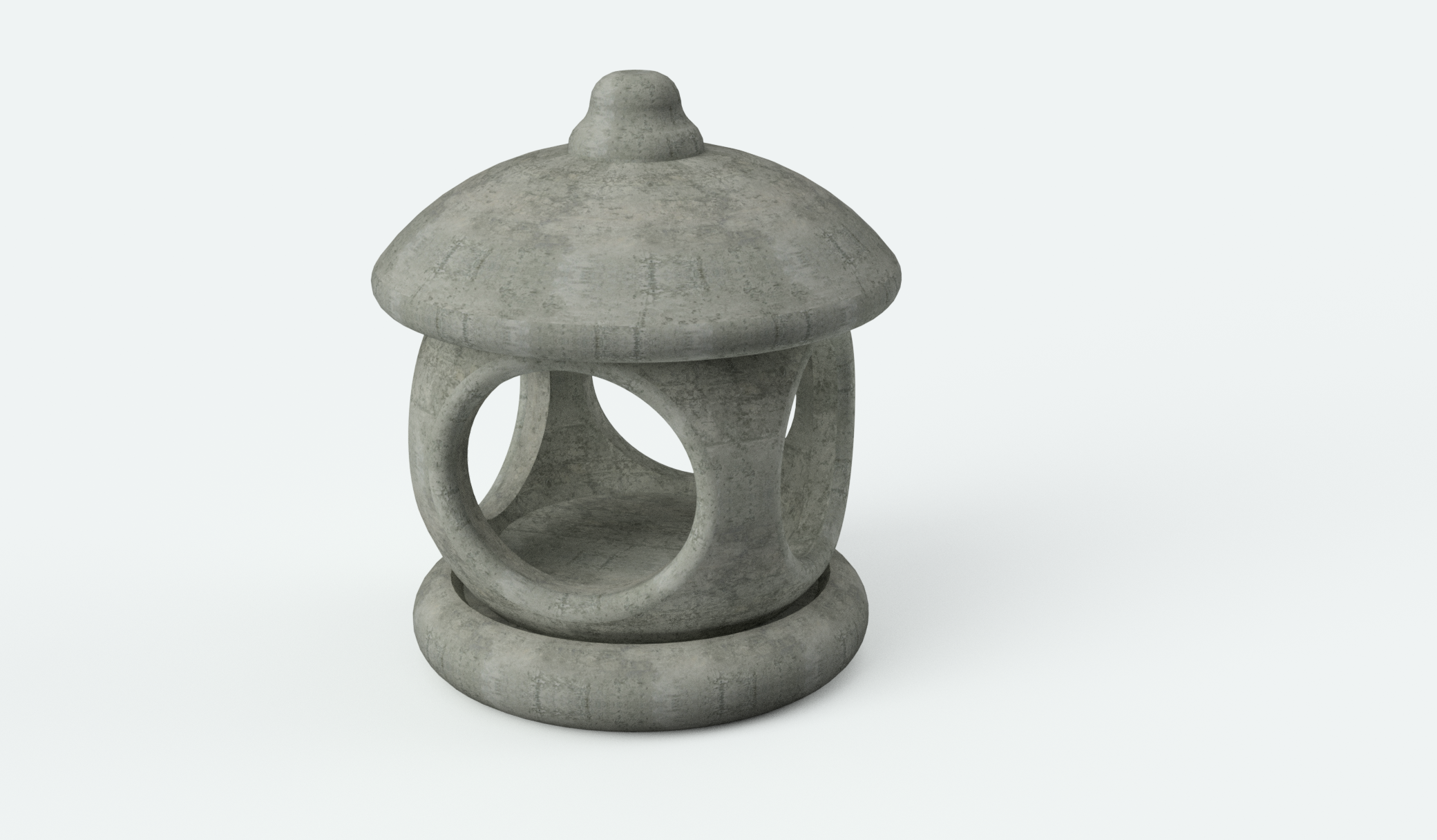 Japanese Lantern concrete mold