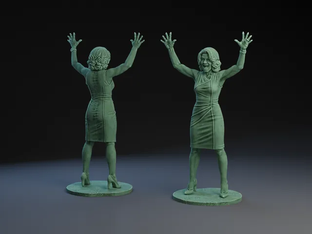 Little Green Army : Ted Lasso : Rebecca Welton  Simhasana