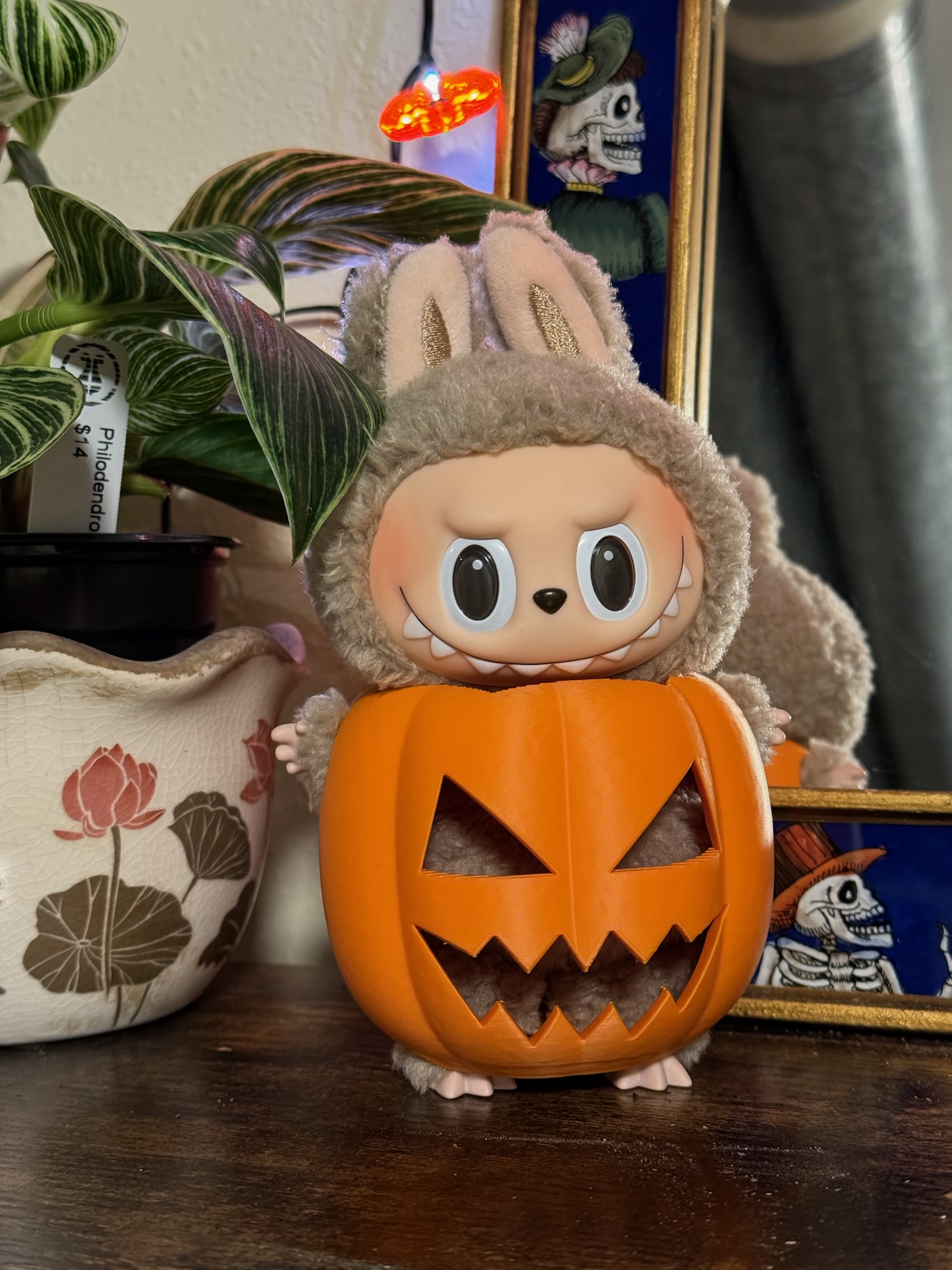Labubu Pumpkin Costume for Halloween