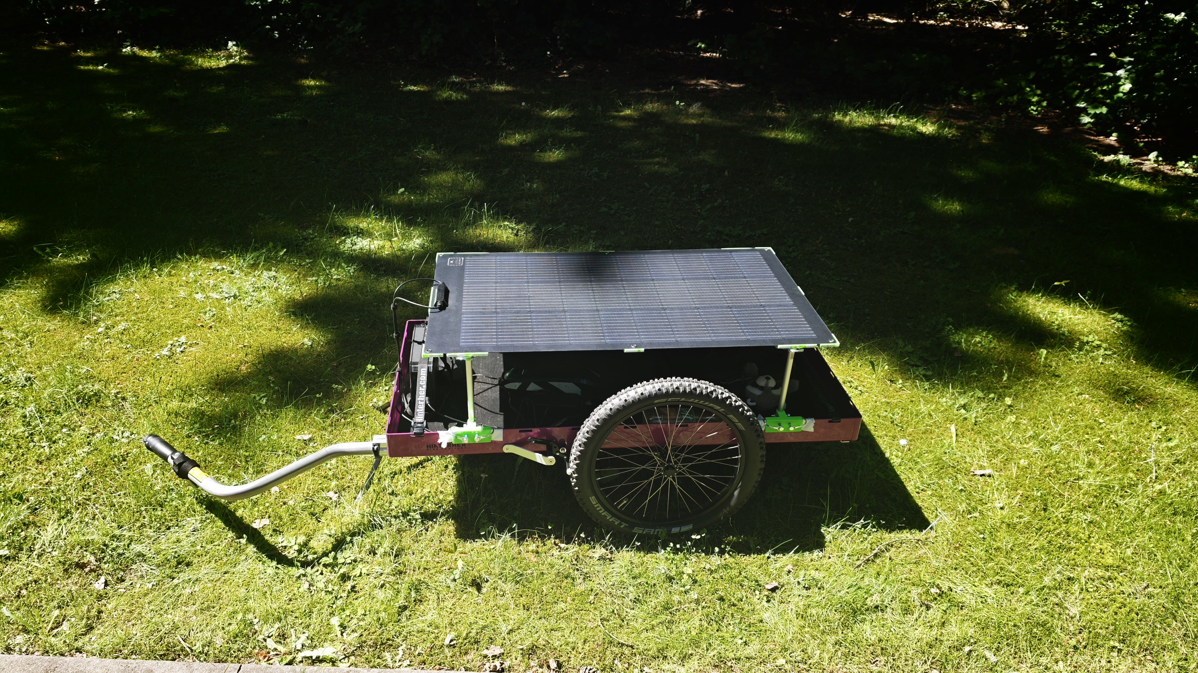 SolarCell holder for "Hinterher HXXXL"