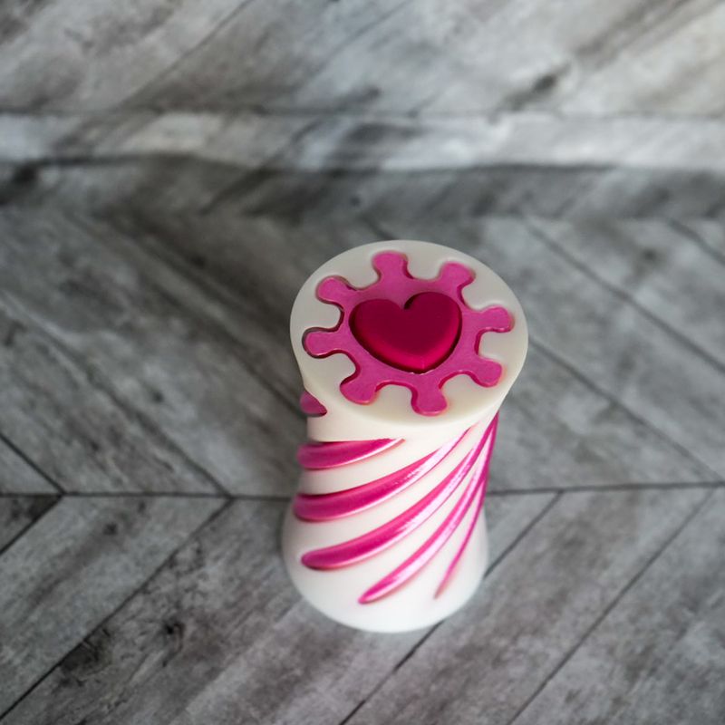 Valentines Heart Fidgets (2 Pack) by FPF Designs | Download free STL ...