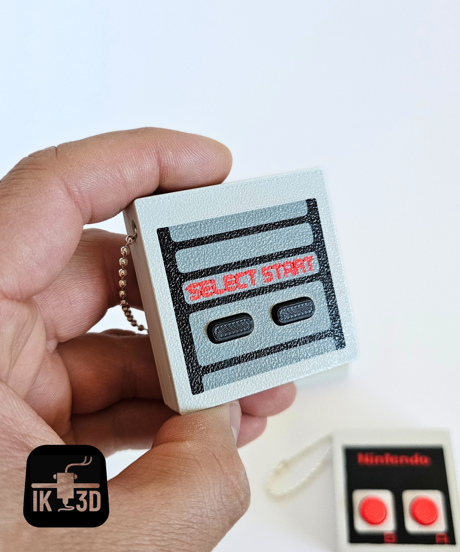 NES Controller Clicky Button Keychain Set — thumbnail 3