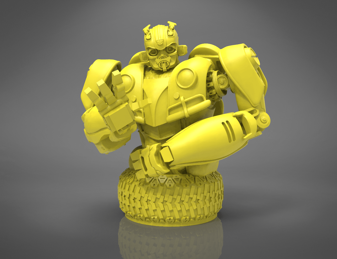 Bumblebee bust — thumbnail 5