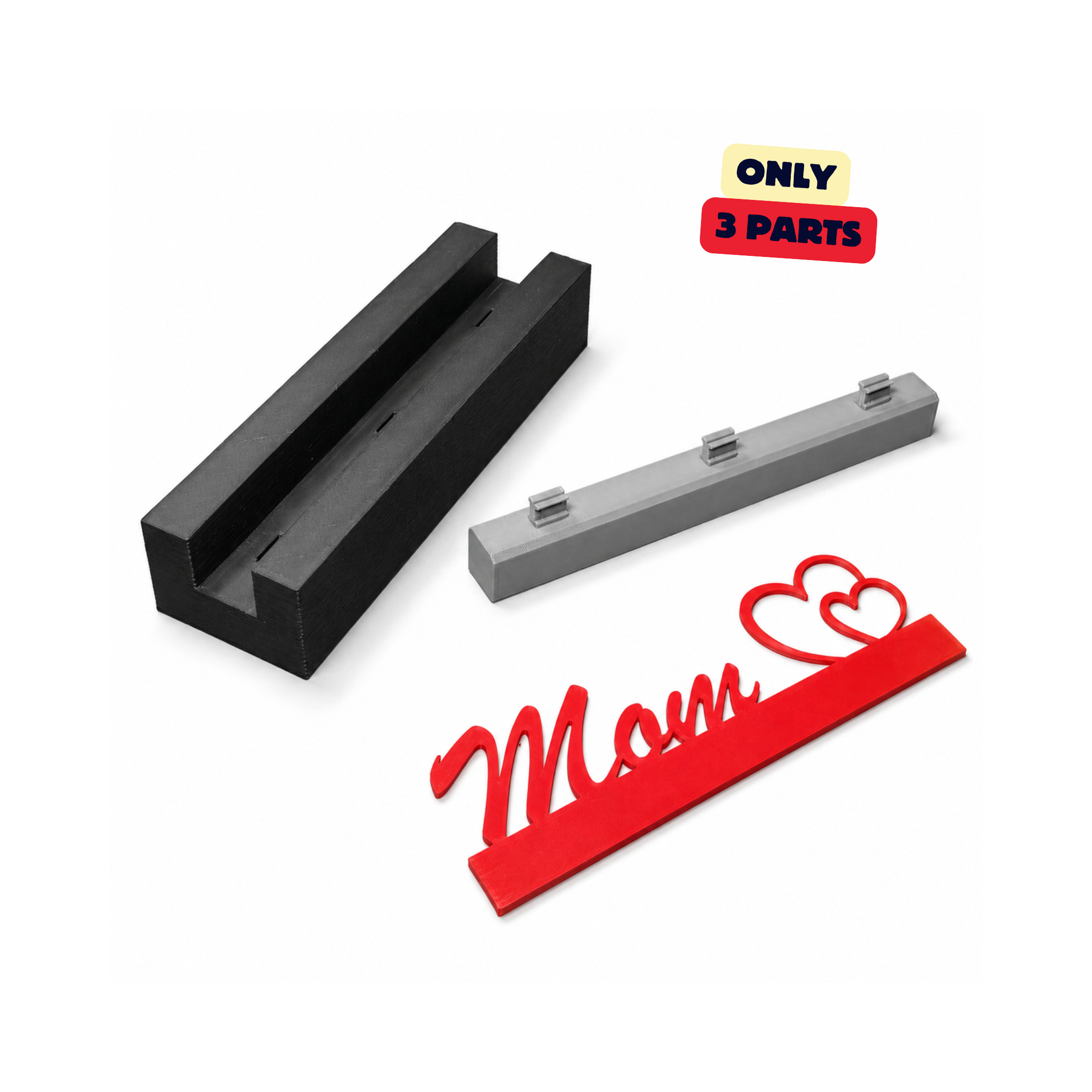 MOTHERSDAY PHOTO STAND / CARD HOLDER / MOTHERSDAYGIFT / GIFT FOR MOTHERSDAY / MODERN PHOTOSTAND — miniatura 4