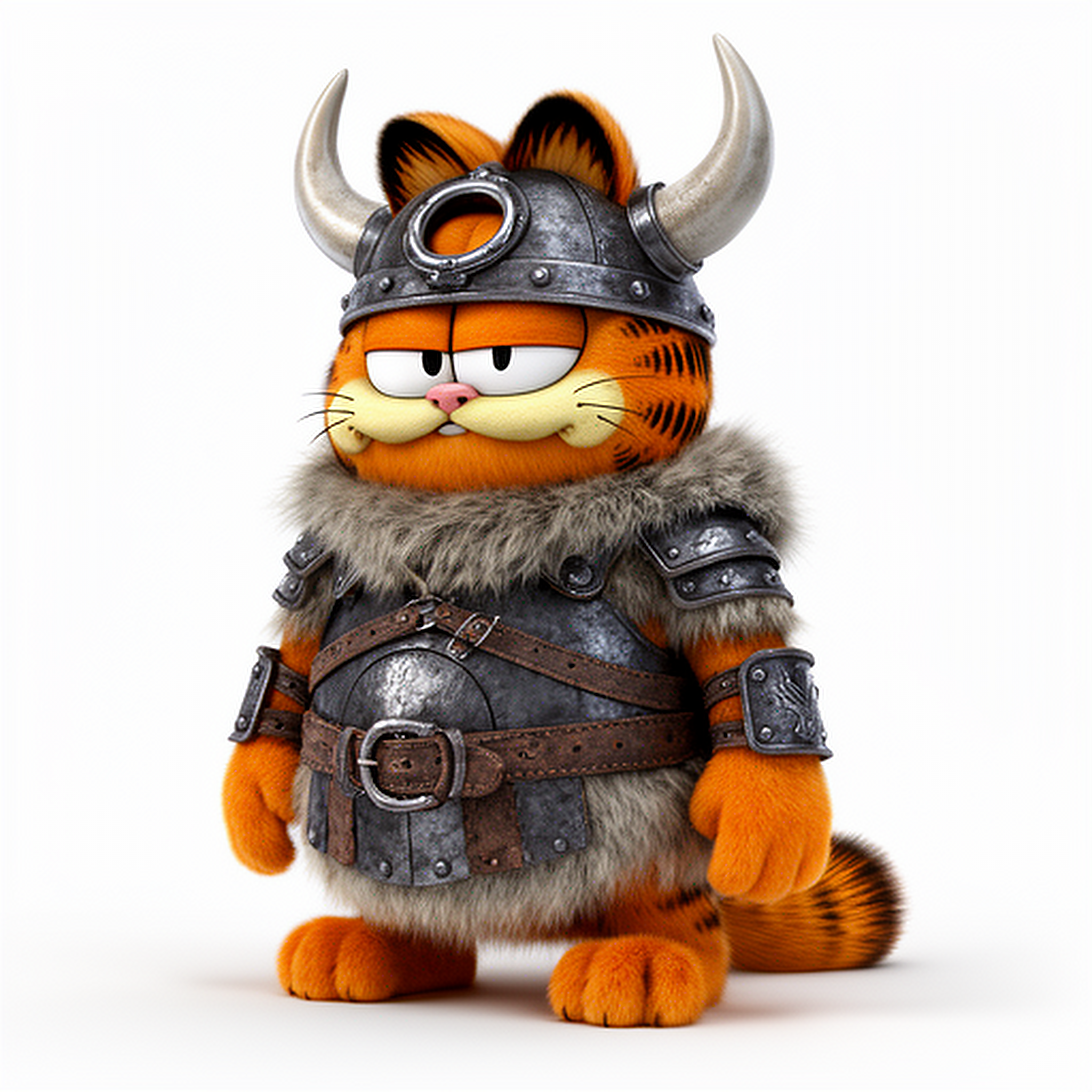 Garfield Viking Ring Figure