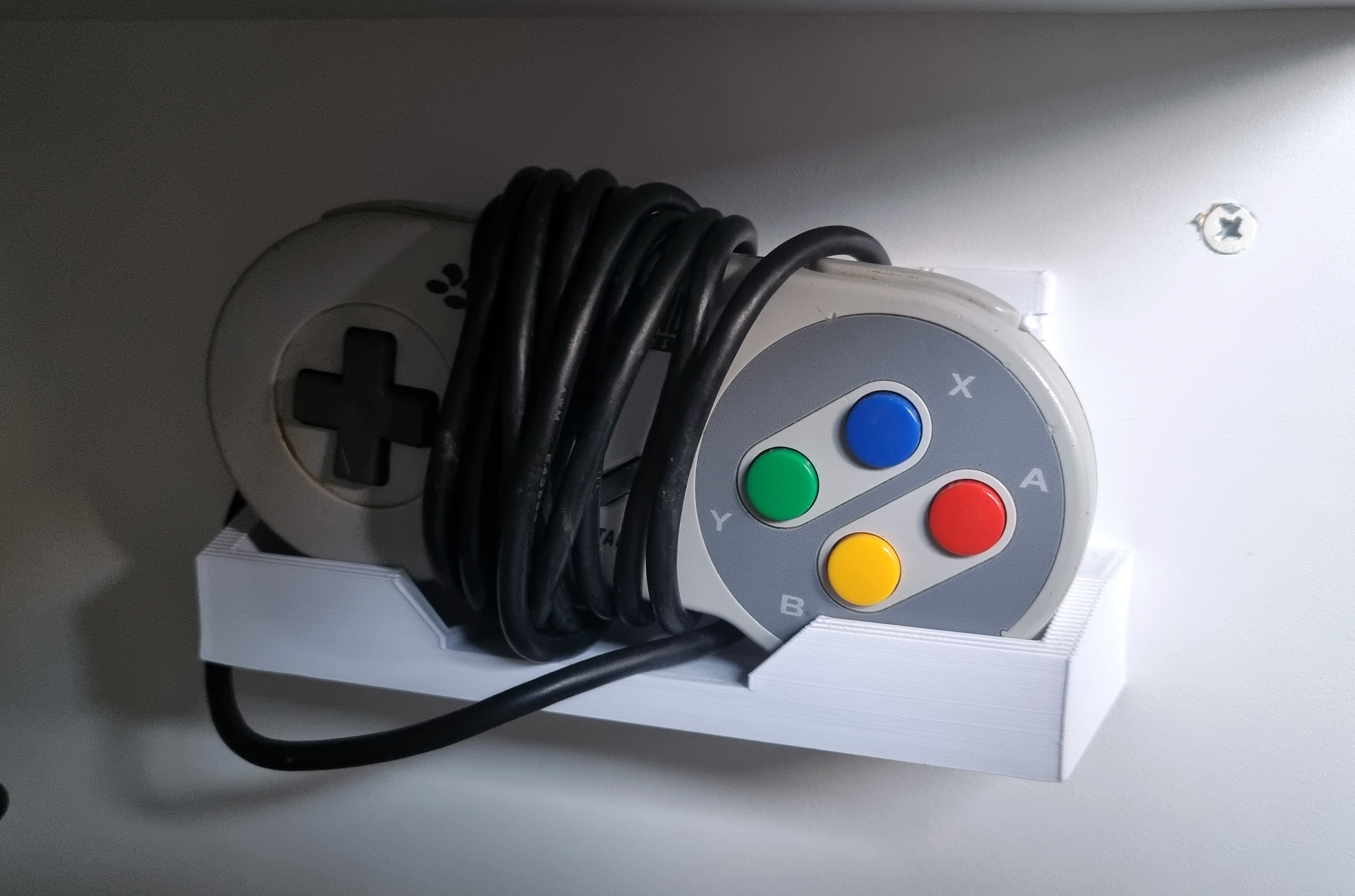 SNES Controller wall mount - updated