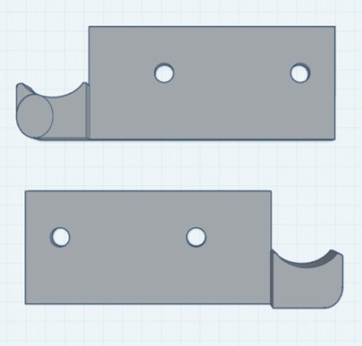 Major Fitness B52 Smith Bar Upper Storage Hooks