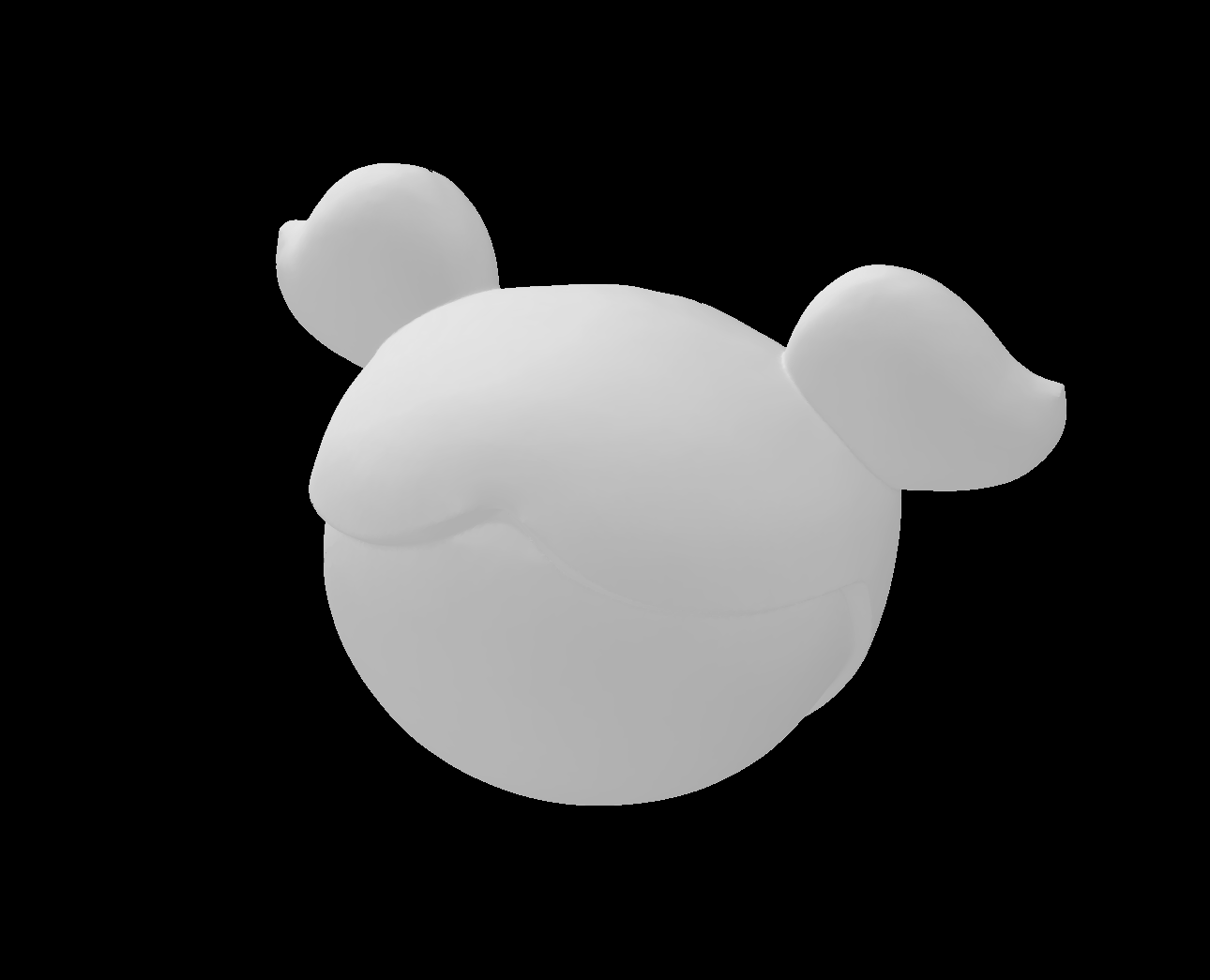 Lego Compatible (31512c03pb01.dat) Minifig Head Modified Bubbles Pattern