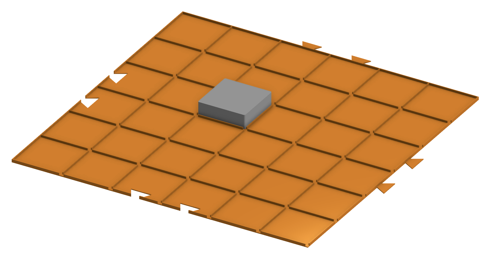 Qwirkle Grid - Holds Pieces In Place & Stops Sliding!
