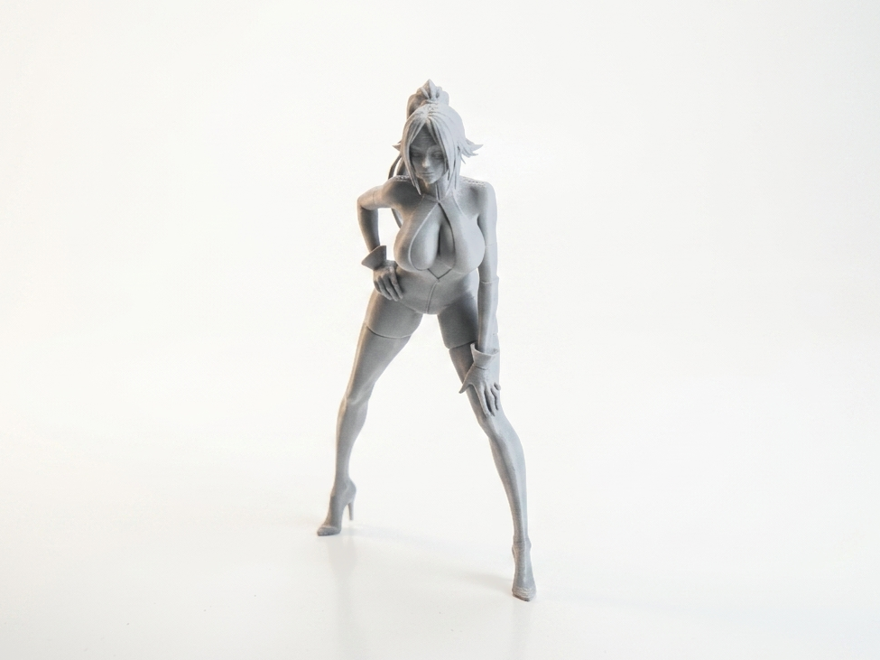 Female Figure Bodysuit Statue 3D Printable