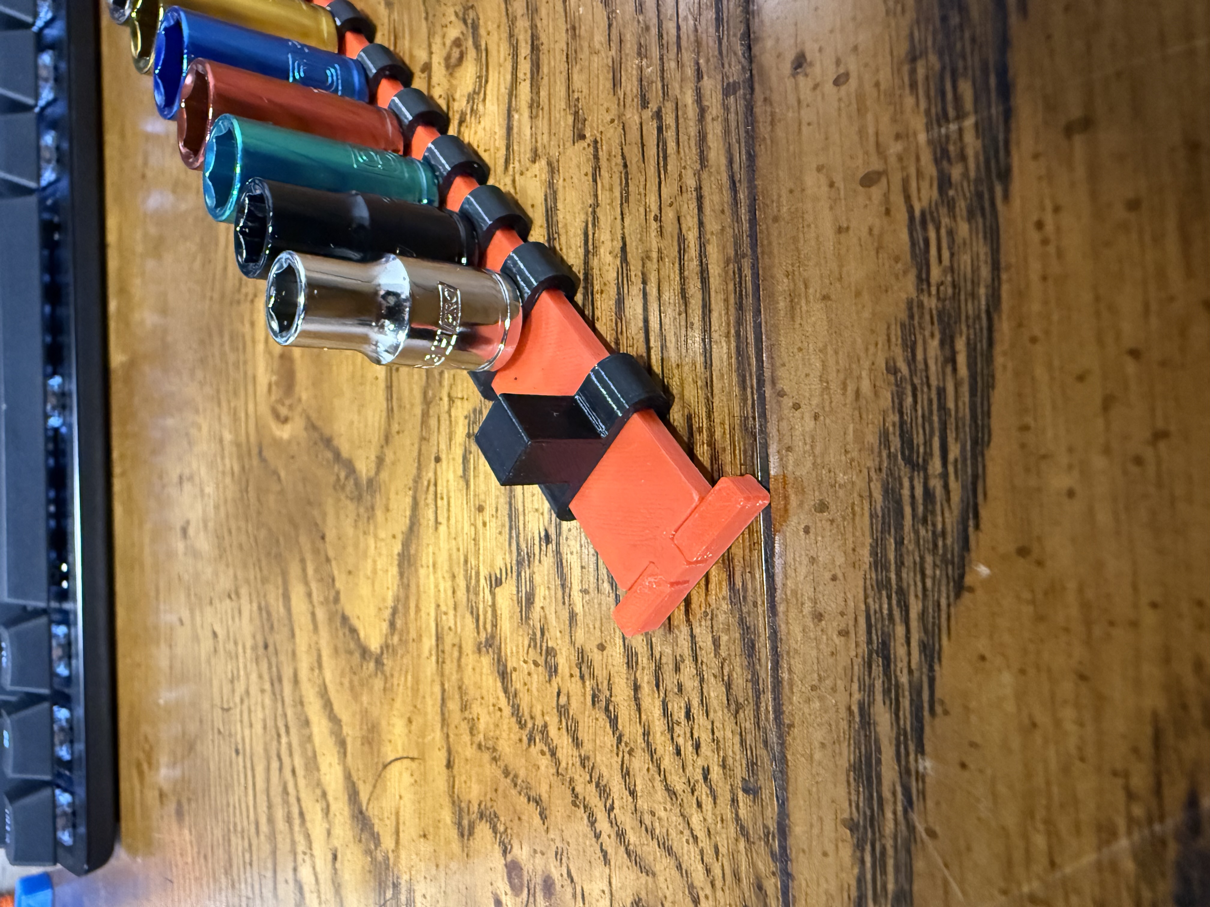 Socket Rail for Harbor Freight Mini Socket Set
