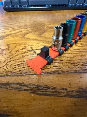 Socket Rail for Harbor Freight Mini Socket Set