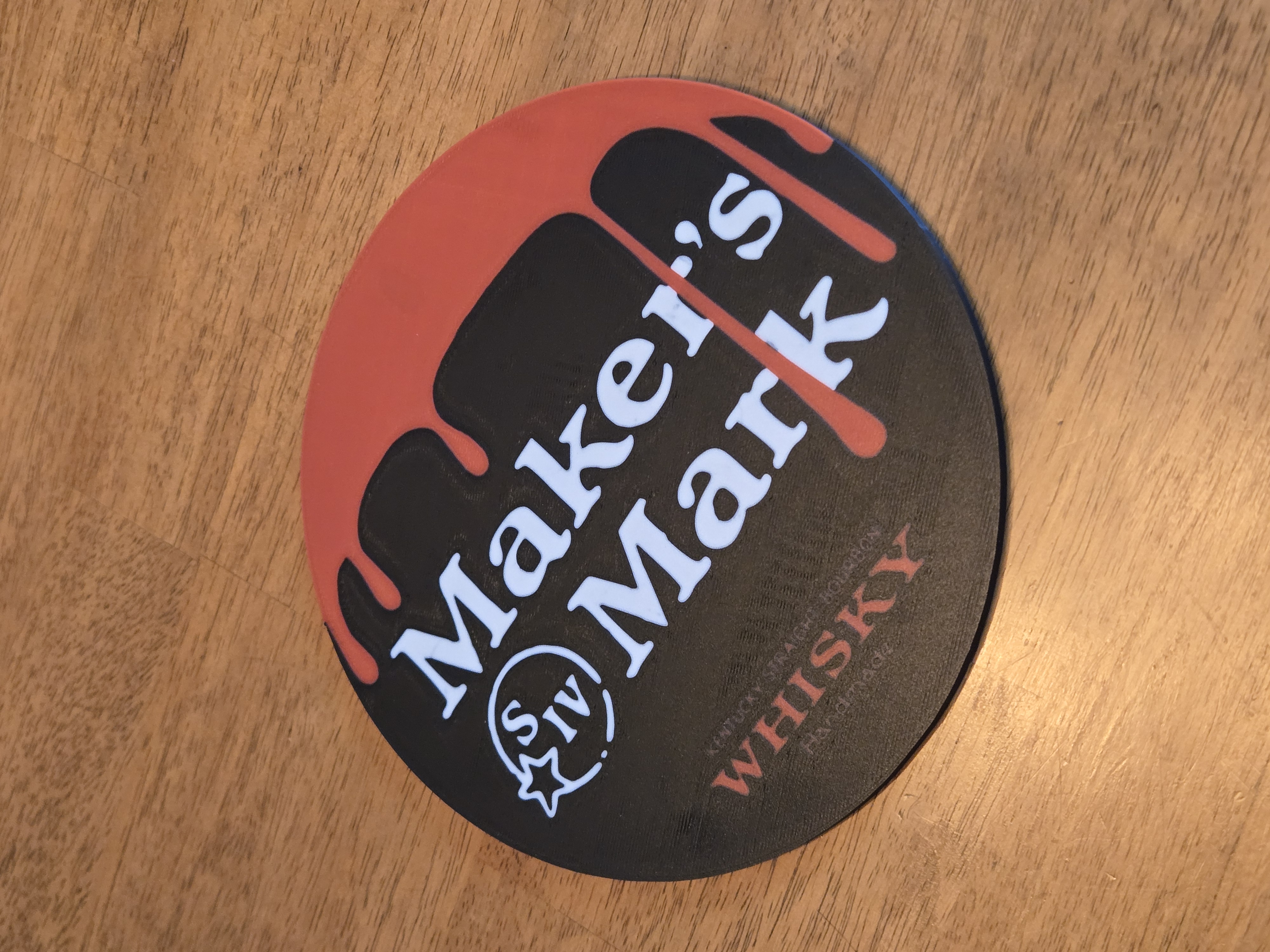 Makers Mark Whisky Sign