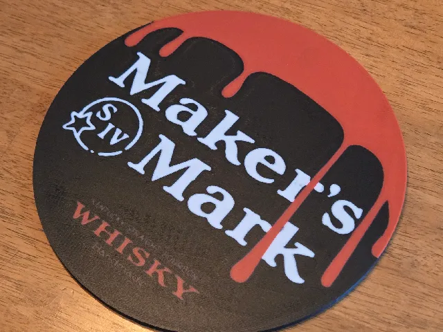 Makers Mark Whisky Sign