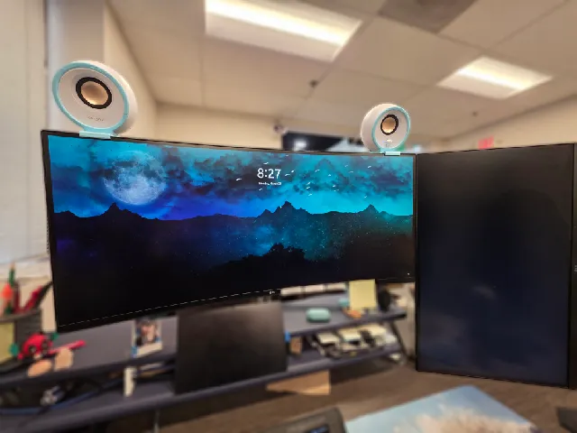 Pebble V3 Monitor Stand for LG 34" UltraWide 34WP65C