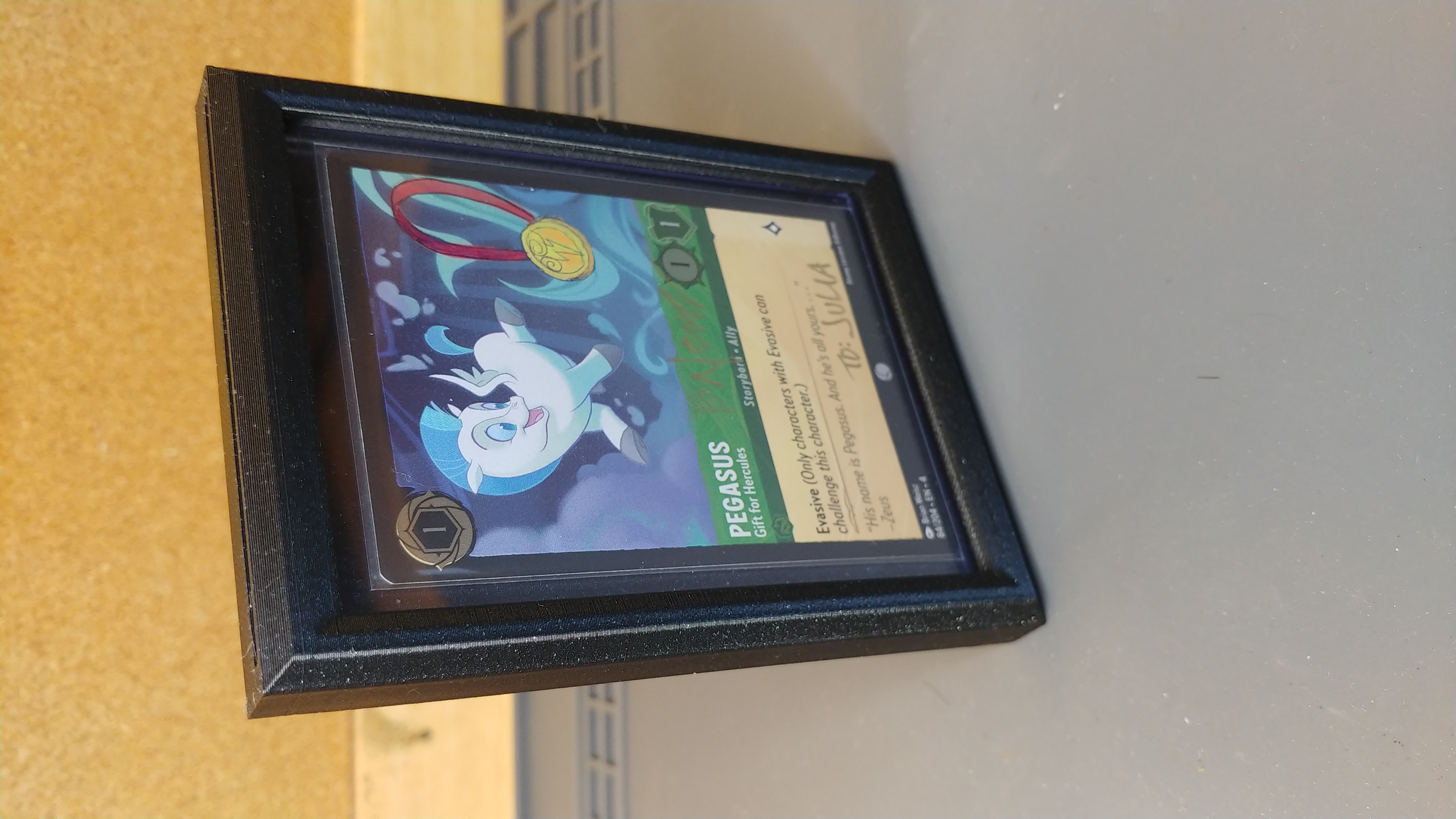 Magnetic Frame for Trading Card Games w Toploaders