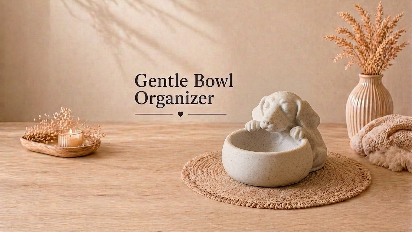 Gentle Bowl Dachshund - Organizer