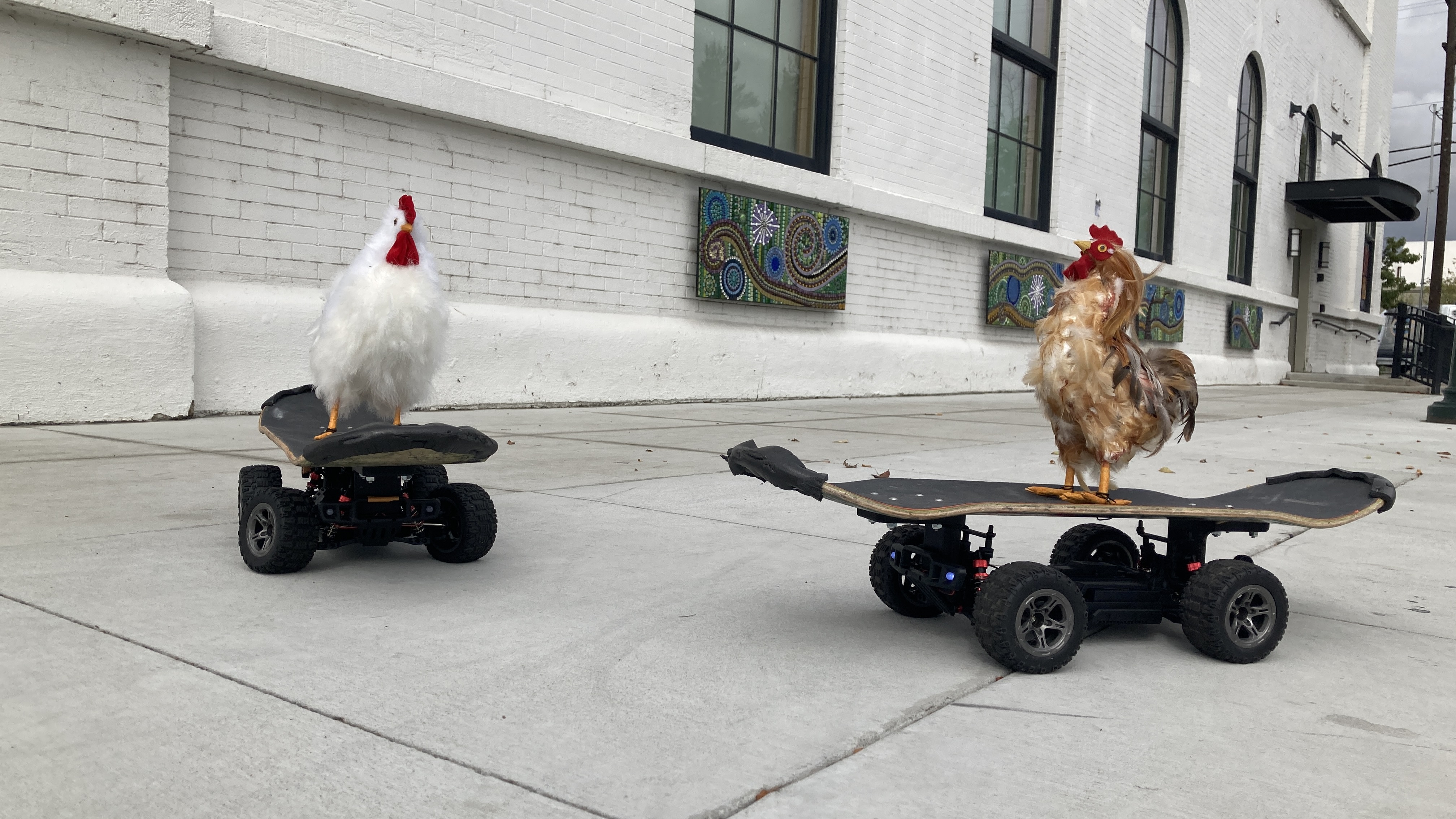 RC Car to Skateboard Connection