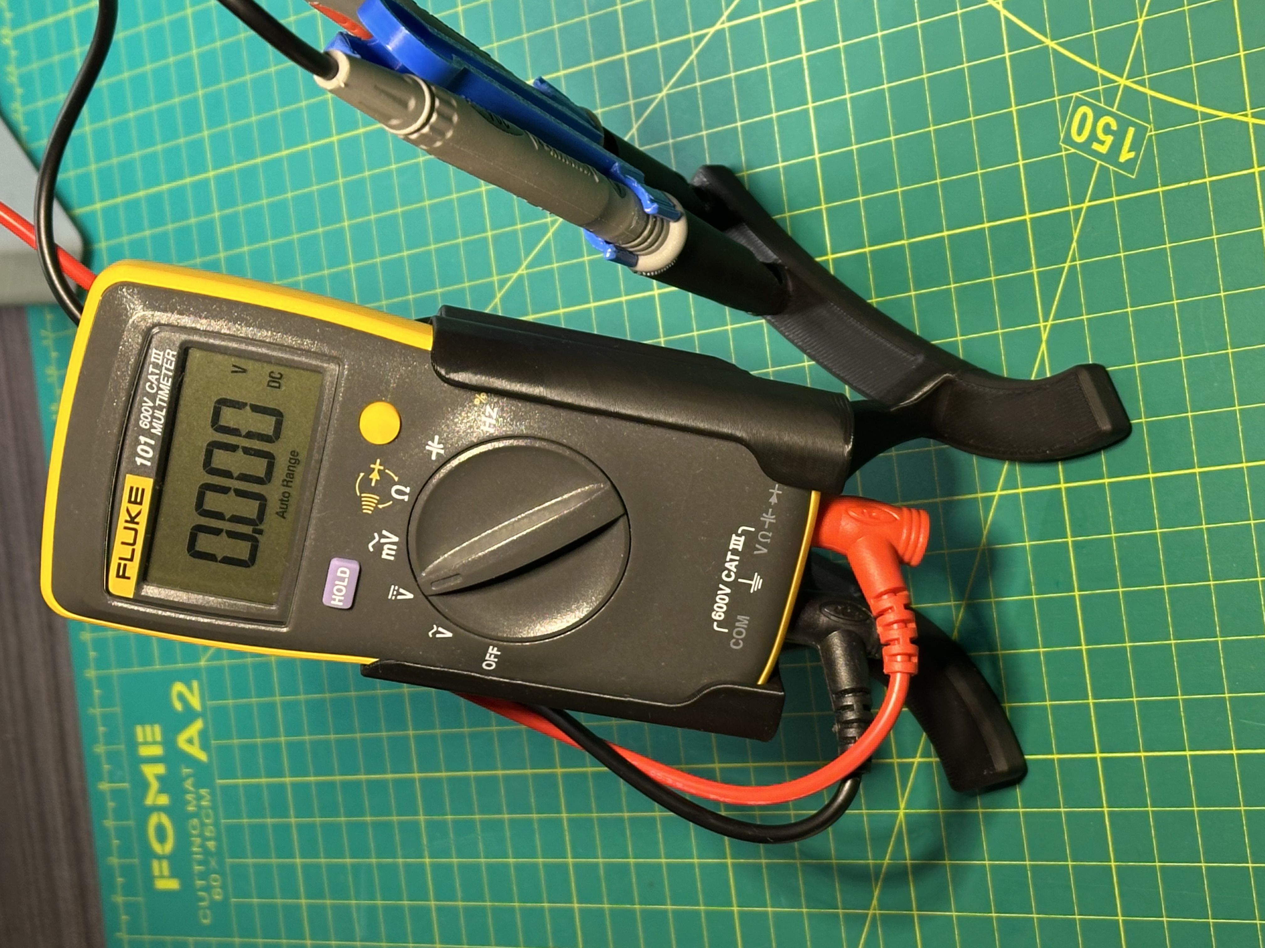 Updated Fluke 101 multimeter stand