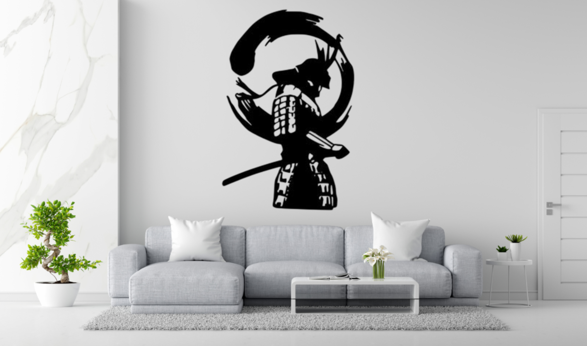WallArt Samurai Japan Warrior 004