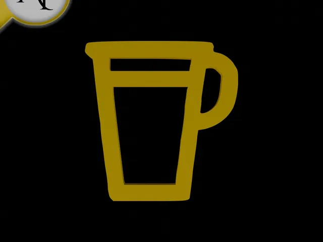Simple Coffee Cup Symbol - 2D Art