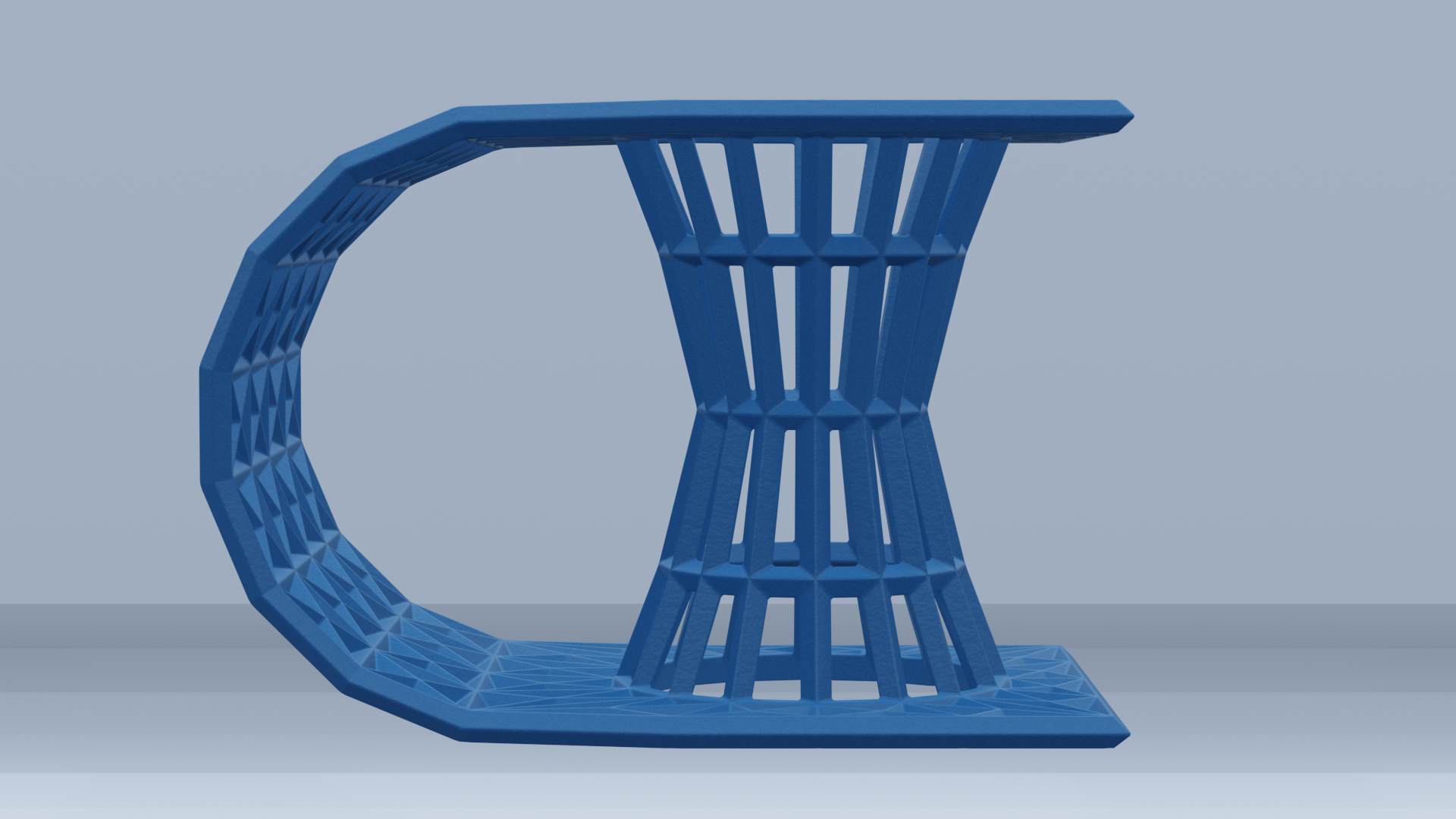 Wormhole — Lattice Desk Sculpture & Pen Holder | Sci-Fi Geometric Art | 3D Print STL