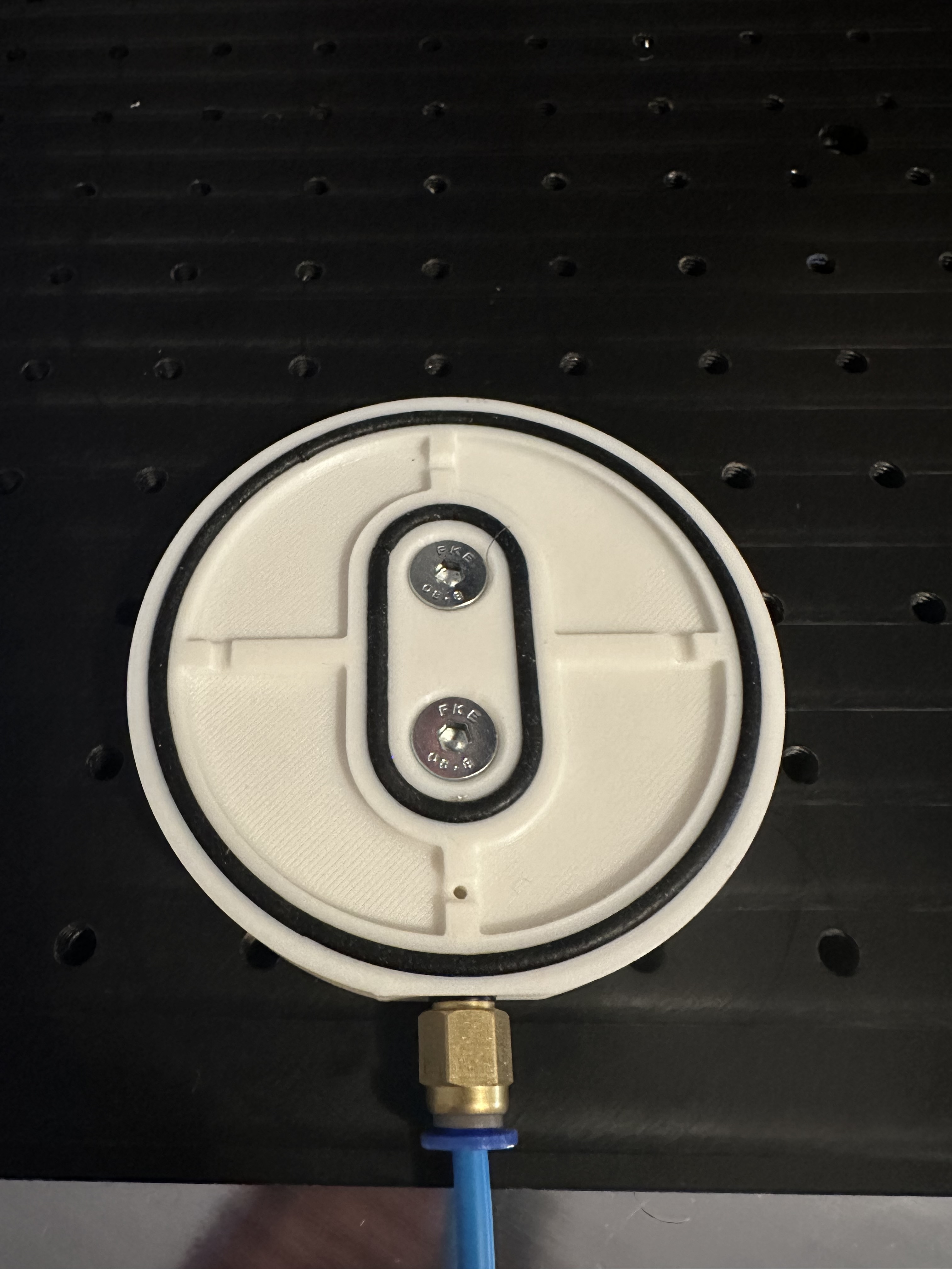 Round Vacuum Pads for CNC Fixturing (Single & Dual Screw)