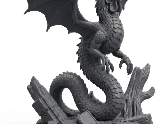 Cockatrice Statue