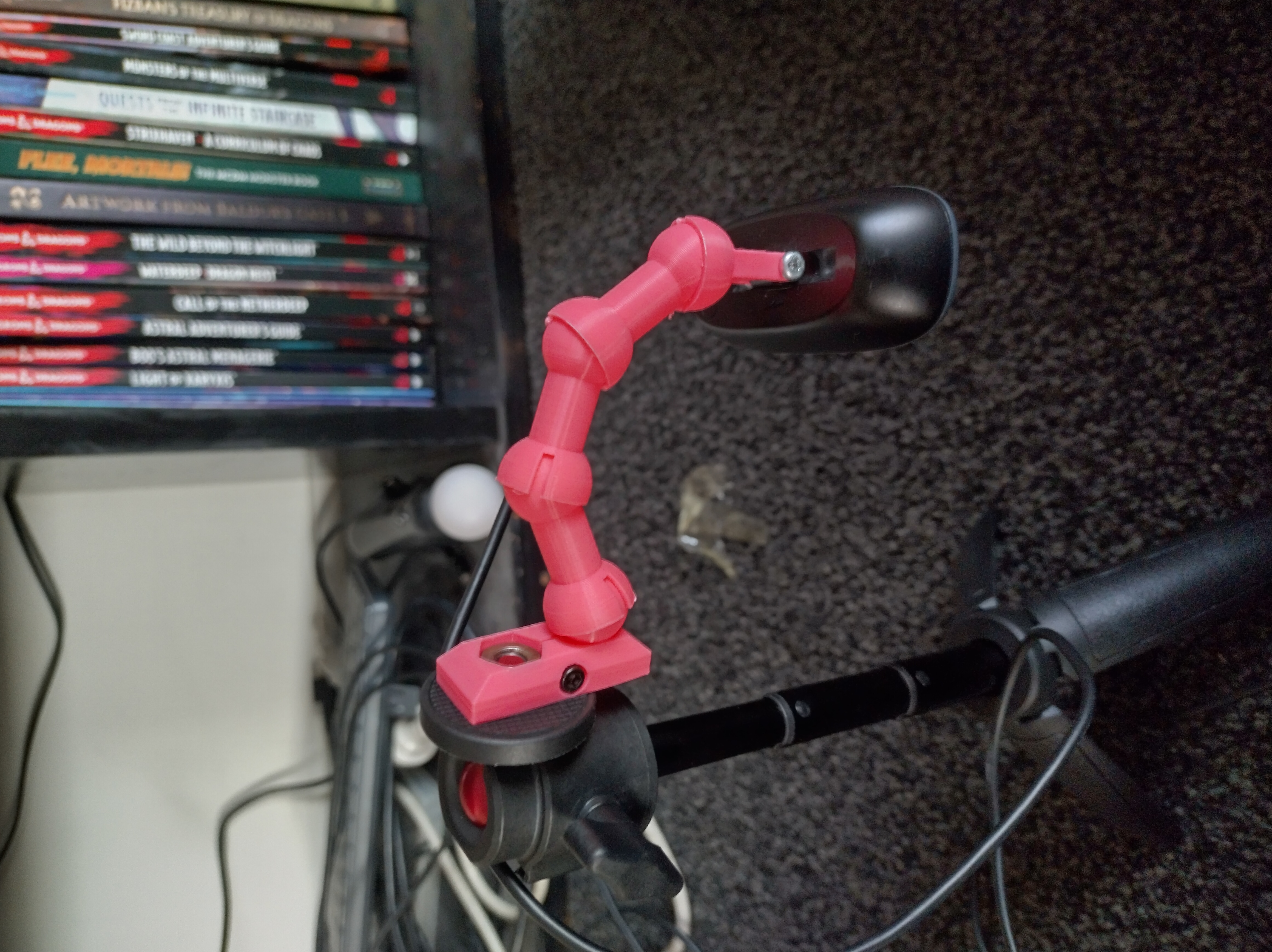 ¼"-20 Ball & Socket Mount for Logitech C270
