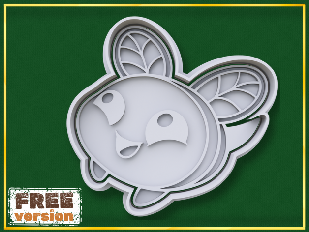 Animal League Bee Emote Cookie Cutter