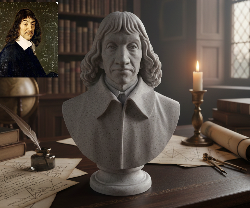 René Descartes – Bust