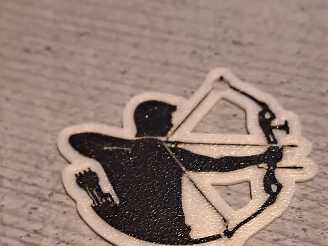 Sports Archery Keychain