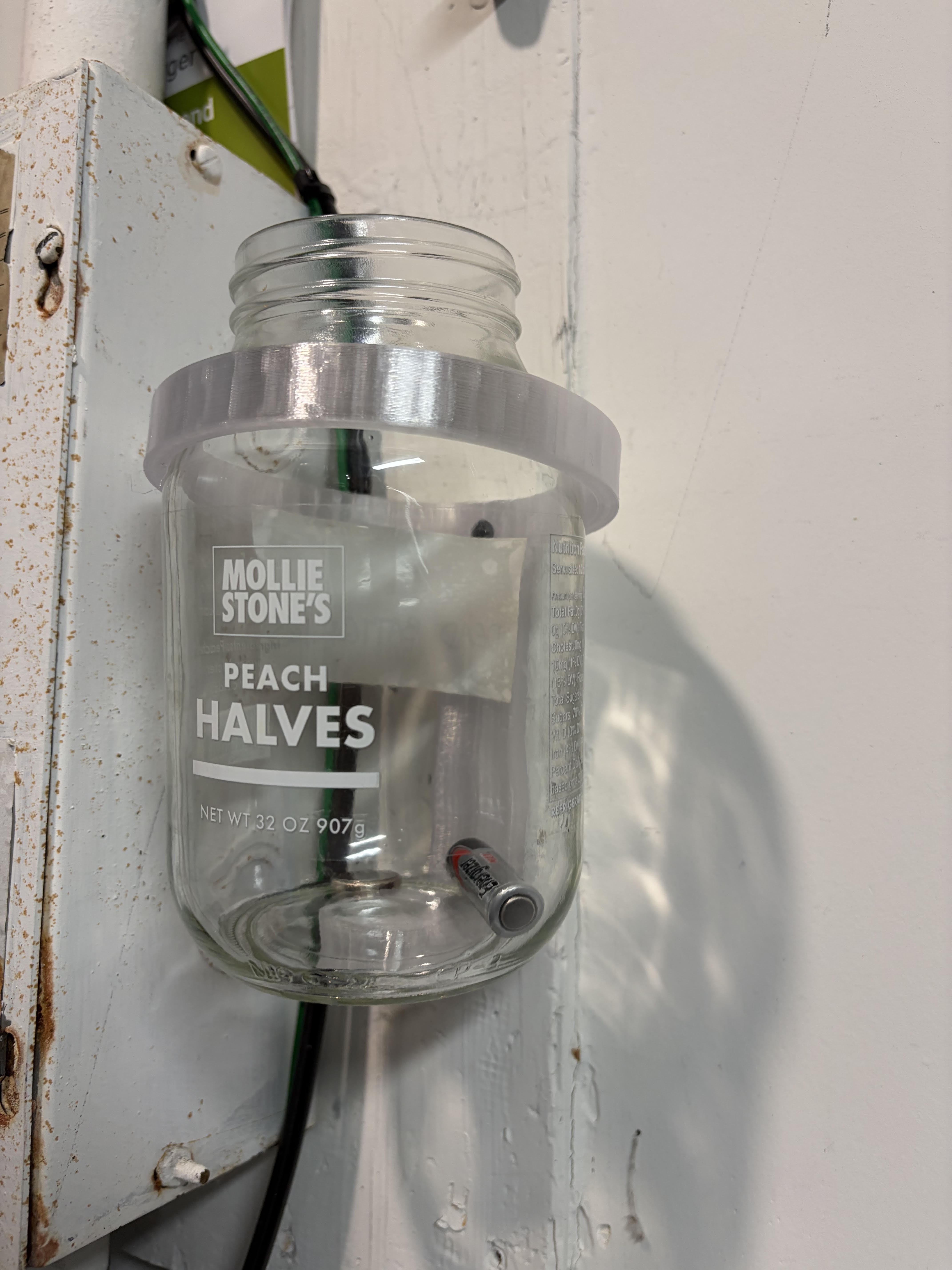 Mason Jar wall mount
