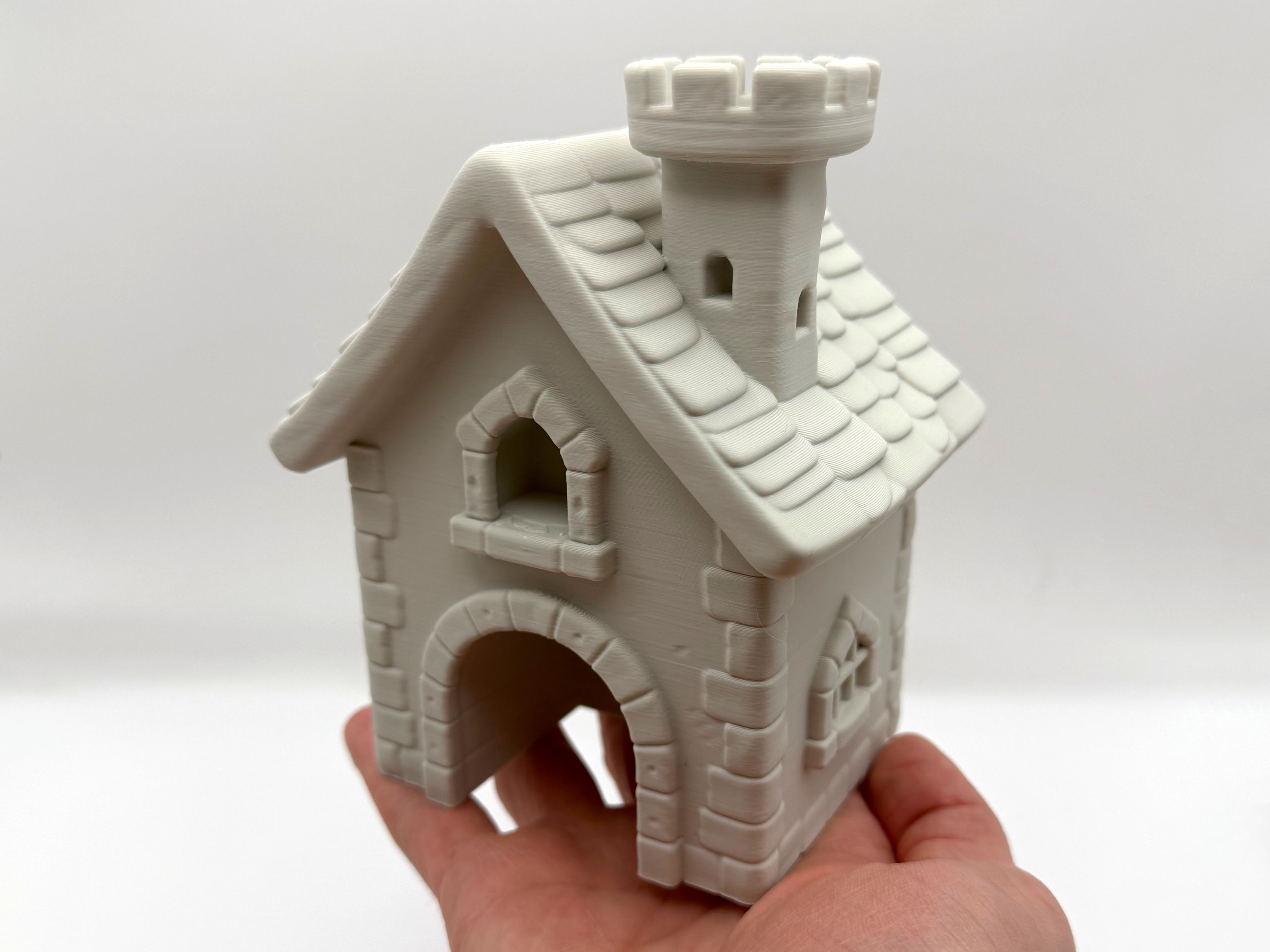 LED Light Brick House