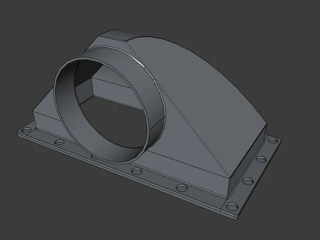 Vent hood for Marathon IDEX printer.