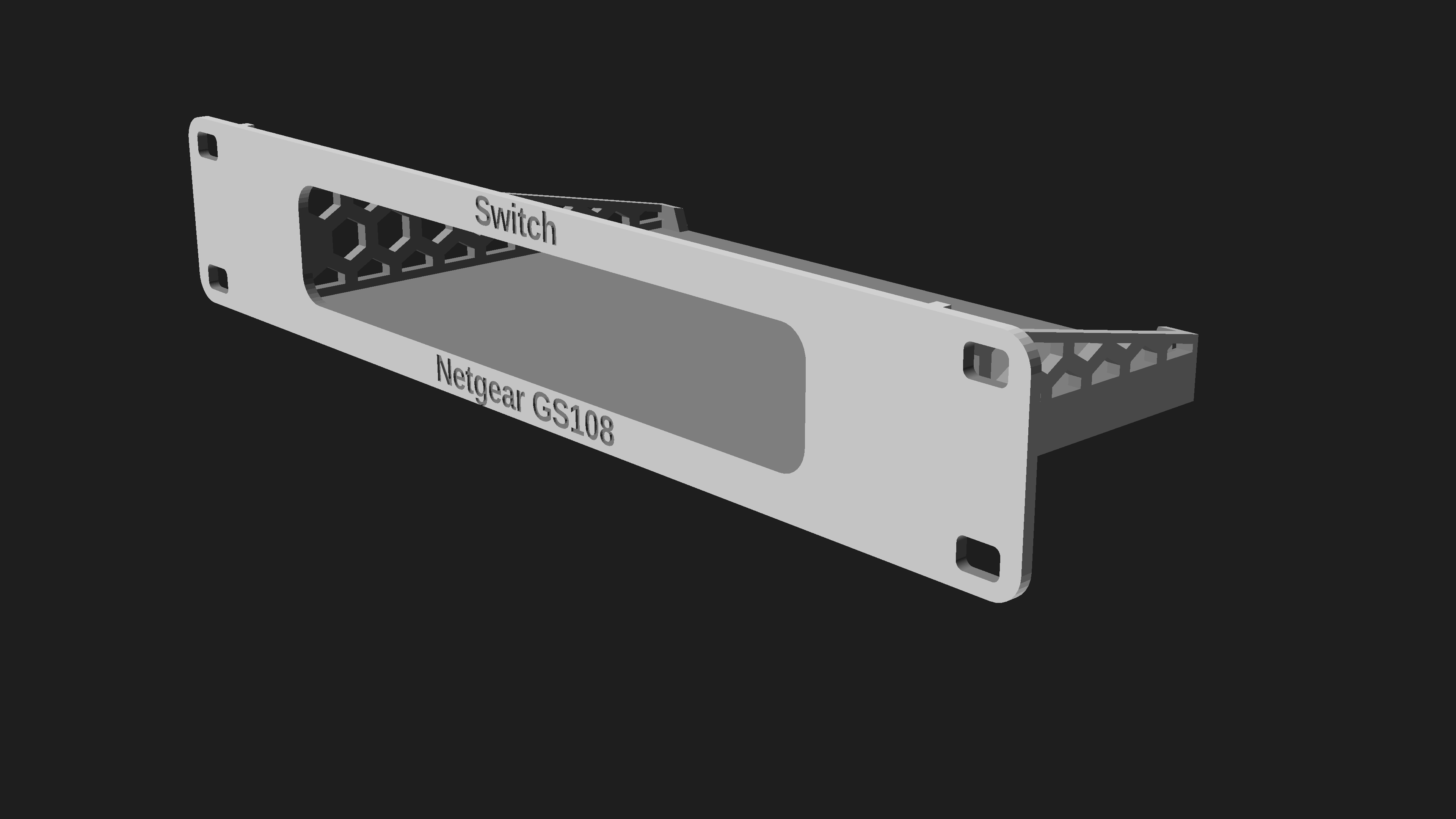 10" Rack Mount 1U | Netgear GS108