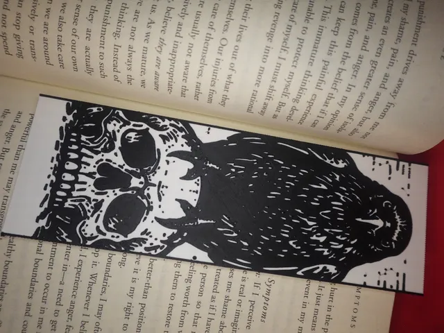 Crowskull Bookmark