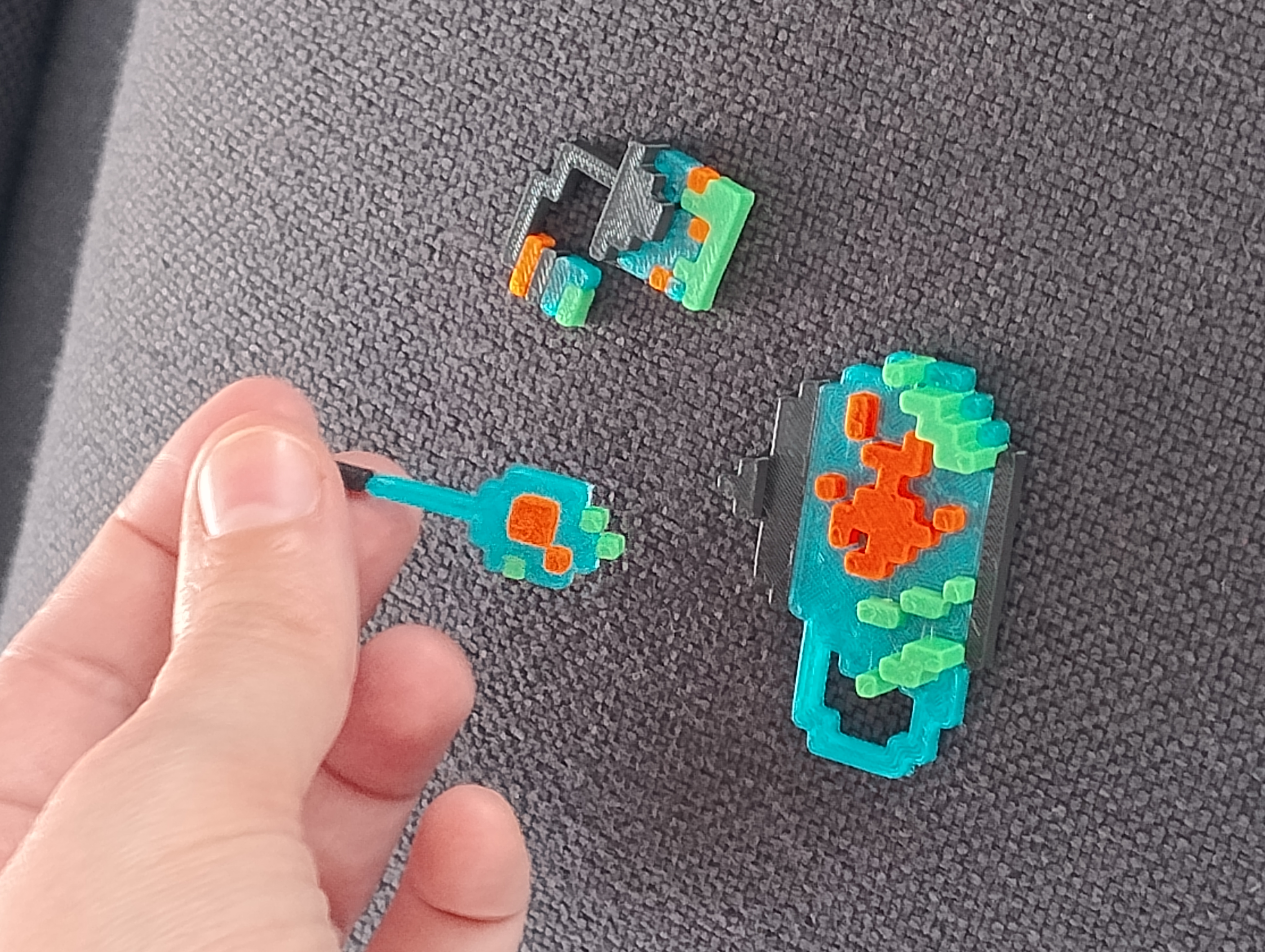 Miniatura 9 do modelo 3D Tea Fish Blocks! Software and Model