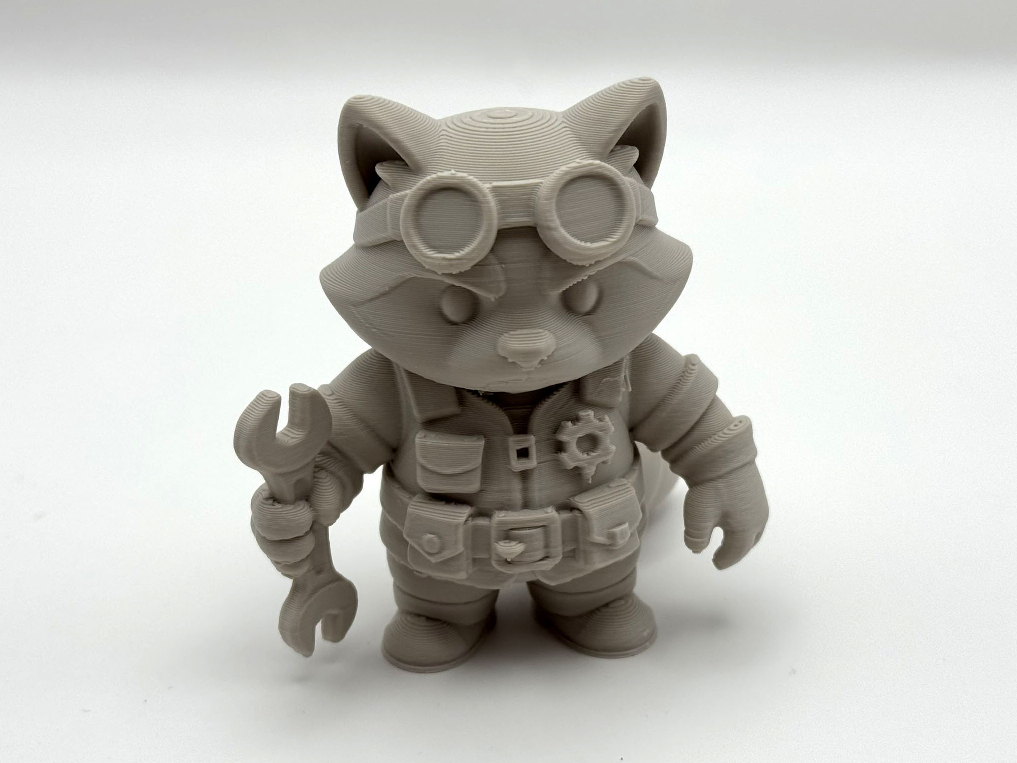 Mechanic Raccoon