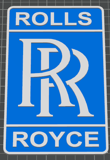 Rolls Royce logo for office \ workshop