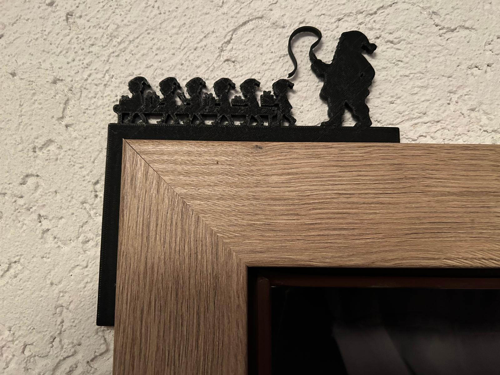 Fenster-/Türrahmen-Dekoration „Weihnachtsfabrik“