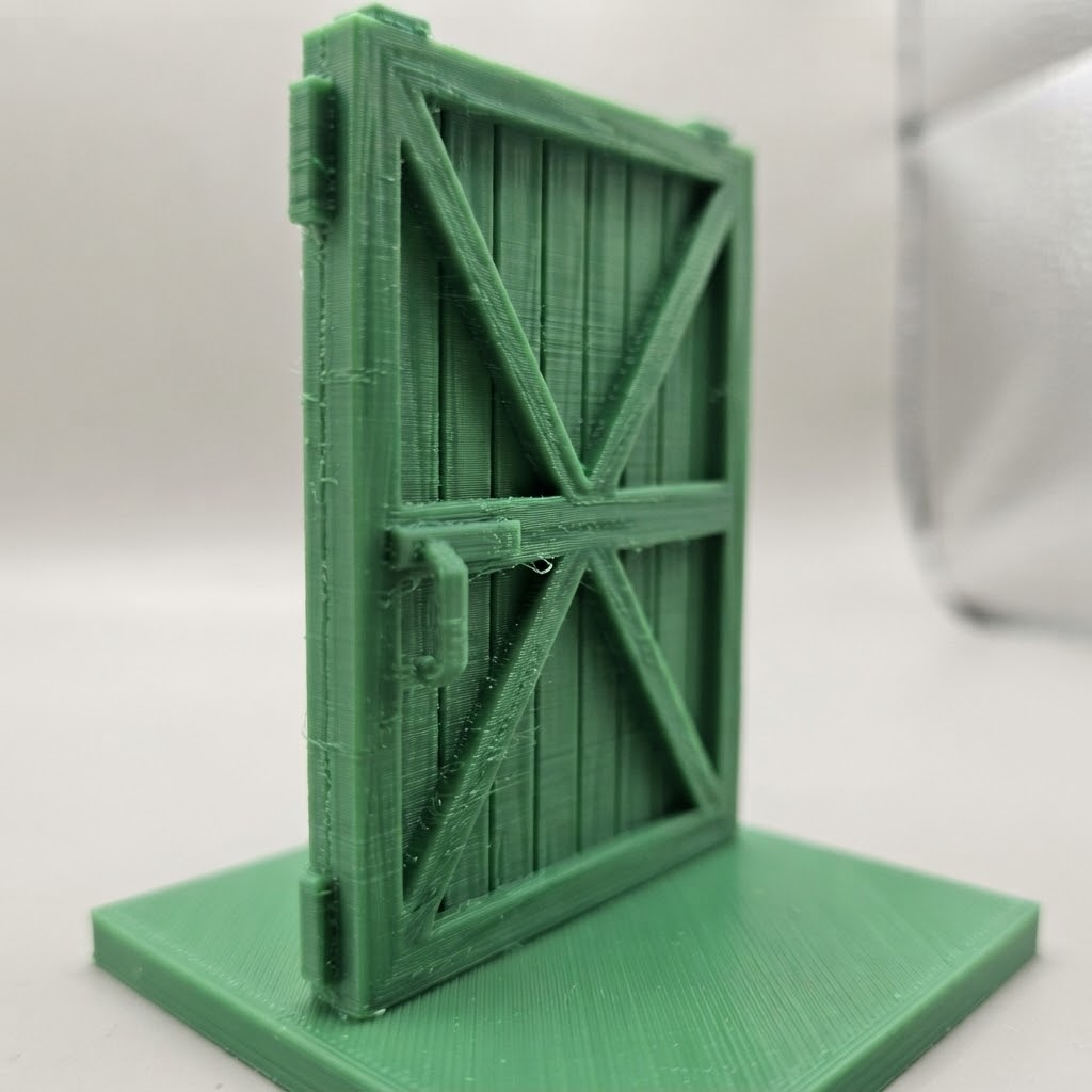 Low Poly Barn Door — miniatura 2