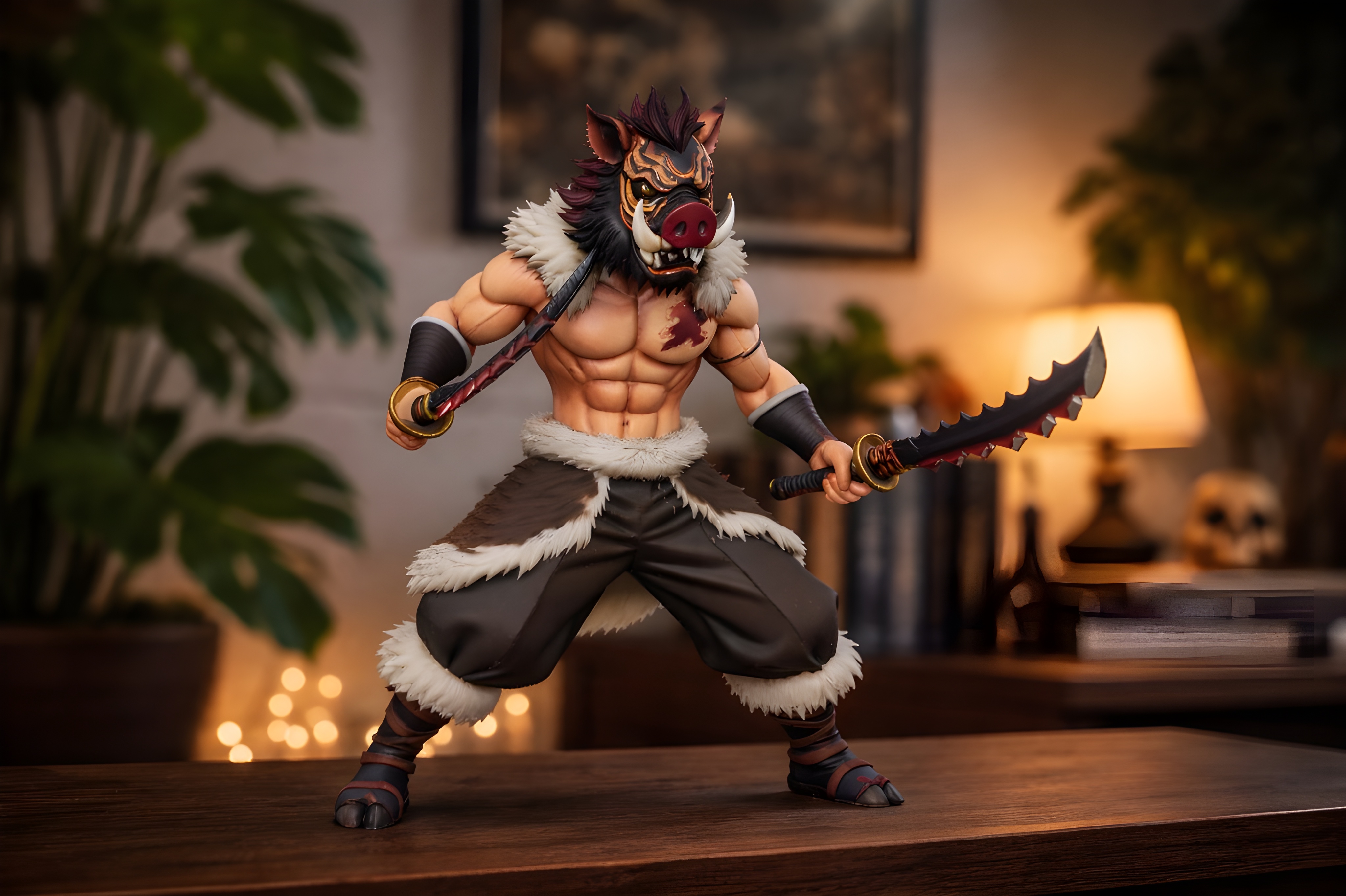 Inosuke Hashibira Full Equipment and Sword variation
