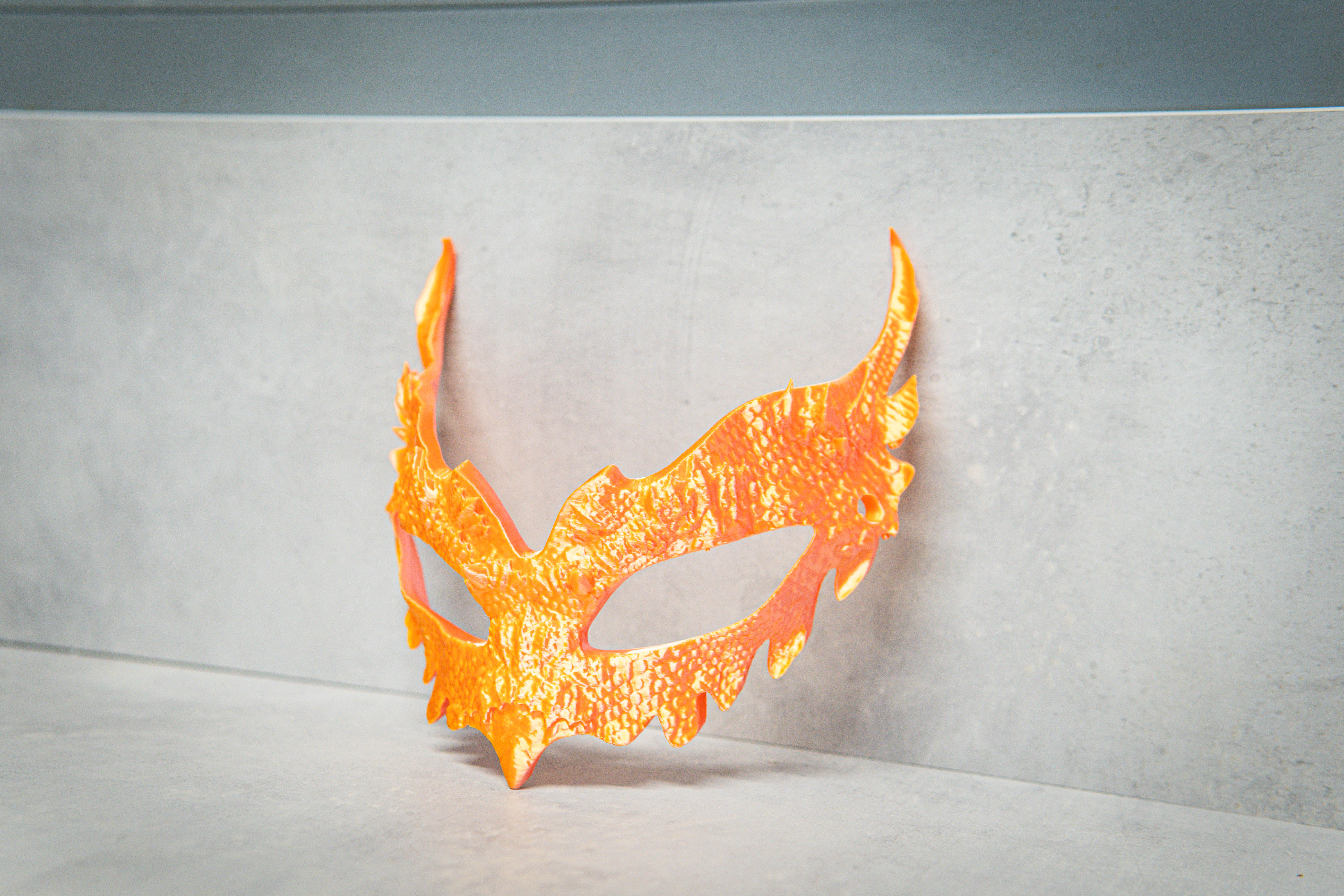 Miniatura 5 do modelo 3D Dragon Fire Mask